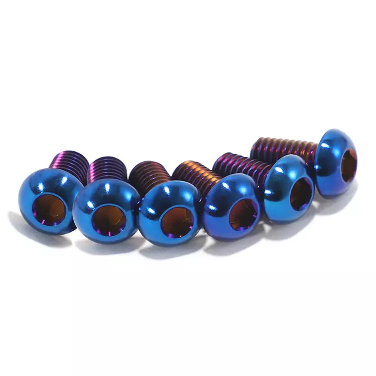 Set Titan TC4 Schrauben für Vorderrad-Bremsscheibe - VOLAR SPORT