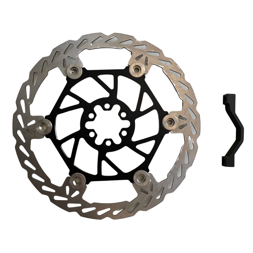 Disque de frein arrière flottant surdimensionné 220 mm pour SUR-RON