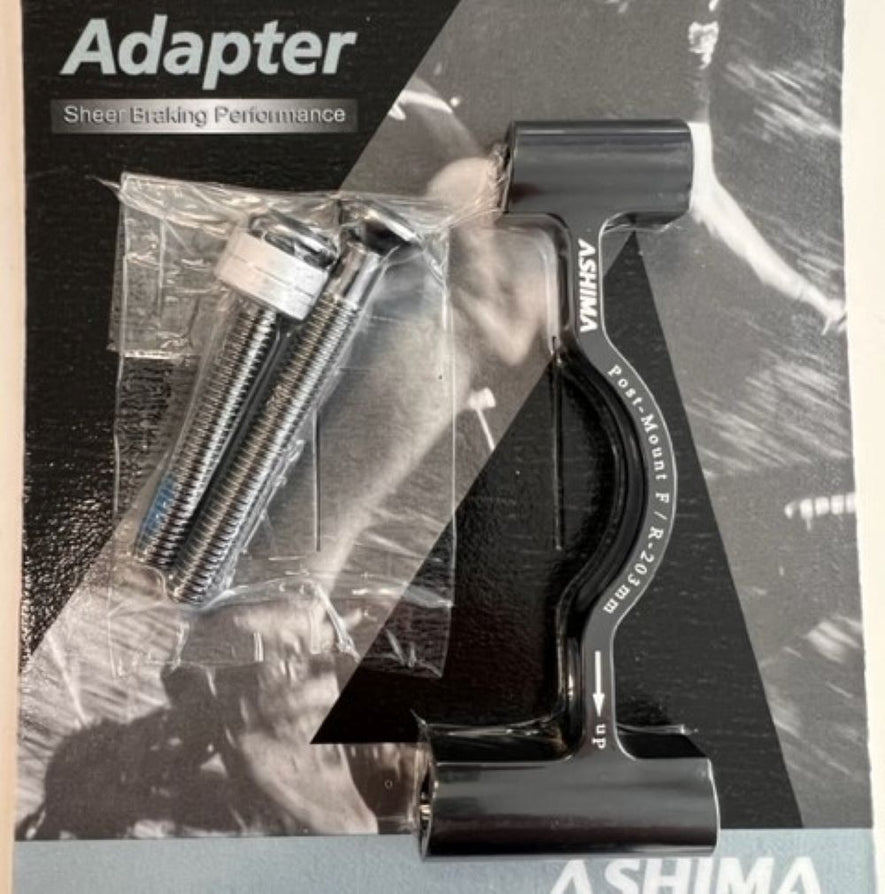 Adaptateur disque avant 250mm ASHIMA