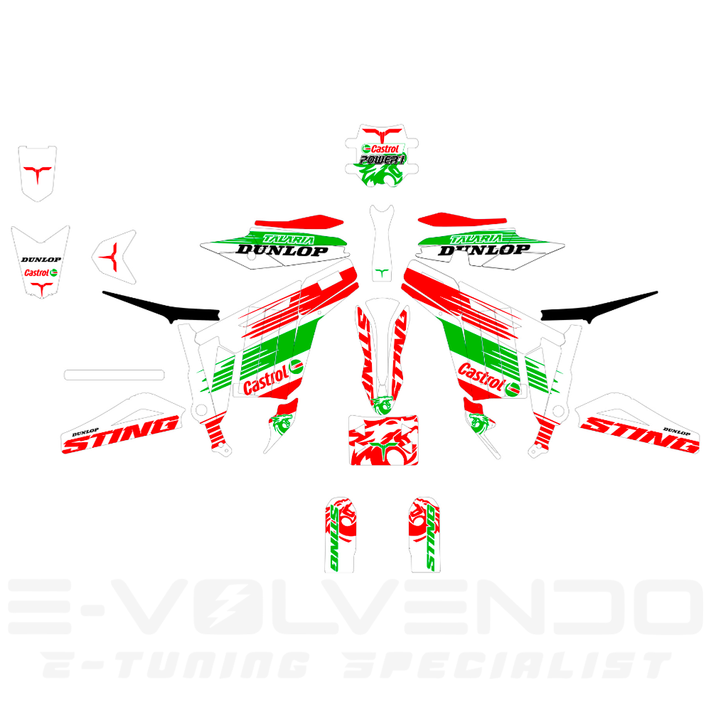 Talaria CA style sticker kit