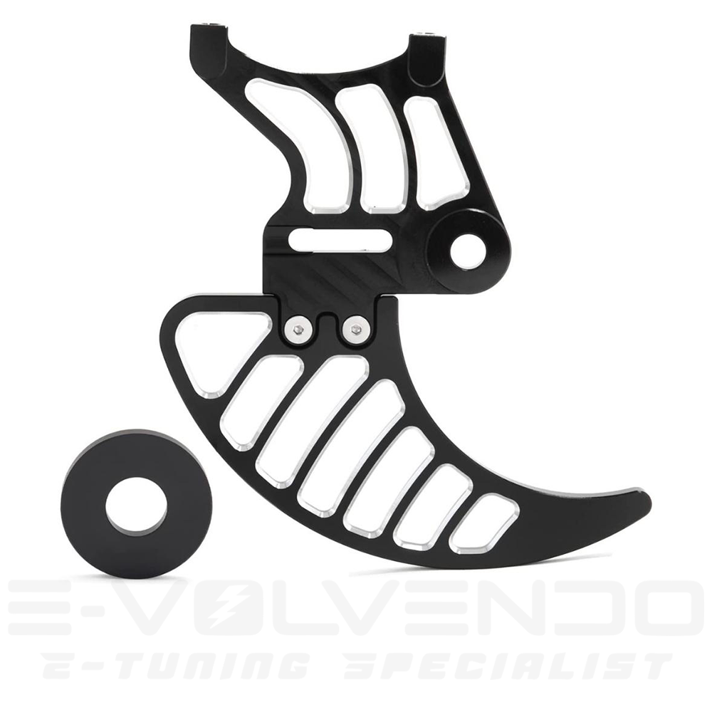 Cache disque en aluminium Noir - VOLAR SPORT