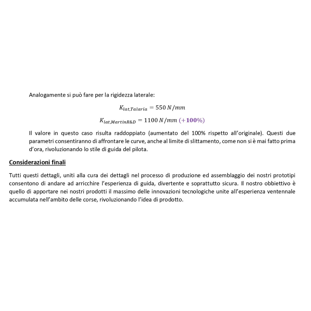 Forcellone Rinforzato in alluminio CNC - VOLAR SPORT by Martin R&D