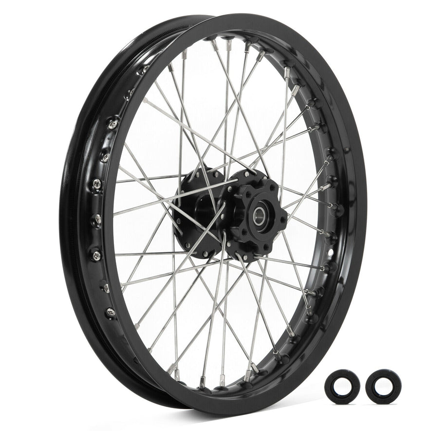 Roue arrière assemblée 17"x 2.15