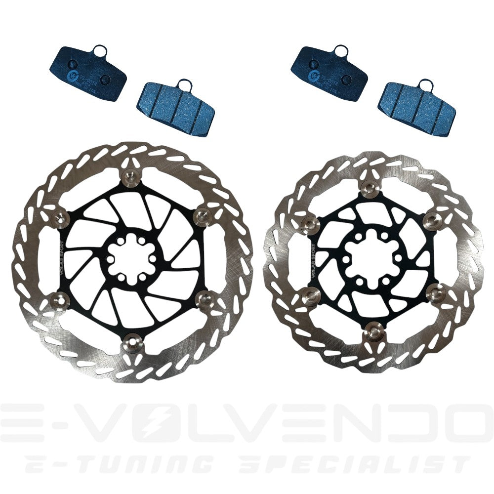(TALARIA) Paar RACING VORDERE/HINTERE Bremsscheiben - VOLAR SPORT