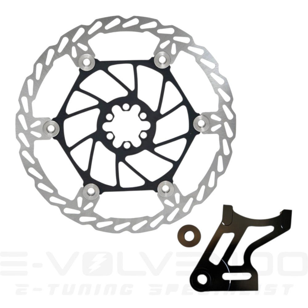 (TALARIA MX3-MX4) Disco Freno POSTERIORE Flottante Maggiorato 250mm per TALARIA - VOLAR SPORT