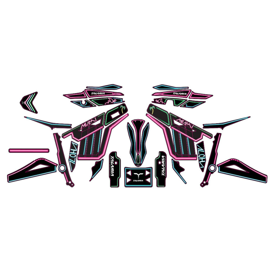 Talaria Sting Aufklebersatz - Neon - VOLAR SPORT
