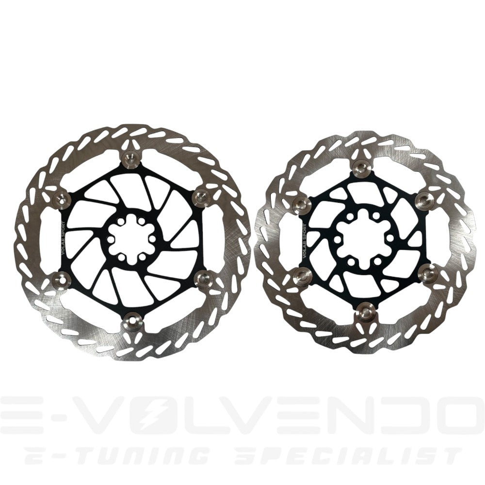(SUR-RON) Paar RACING VORDERE/HINTERE Bremsscheiben - VOLAR SPORT