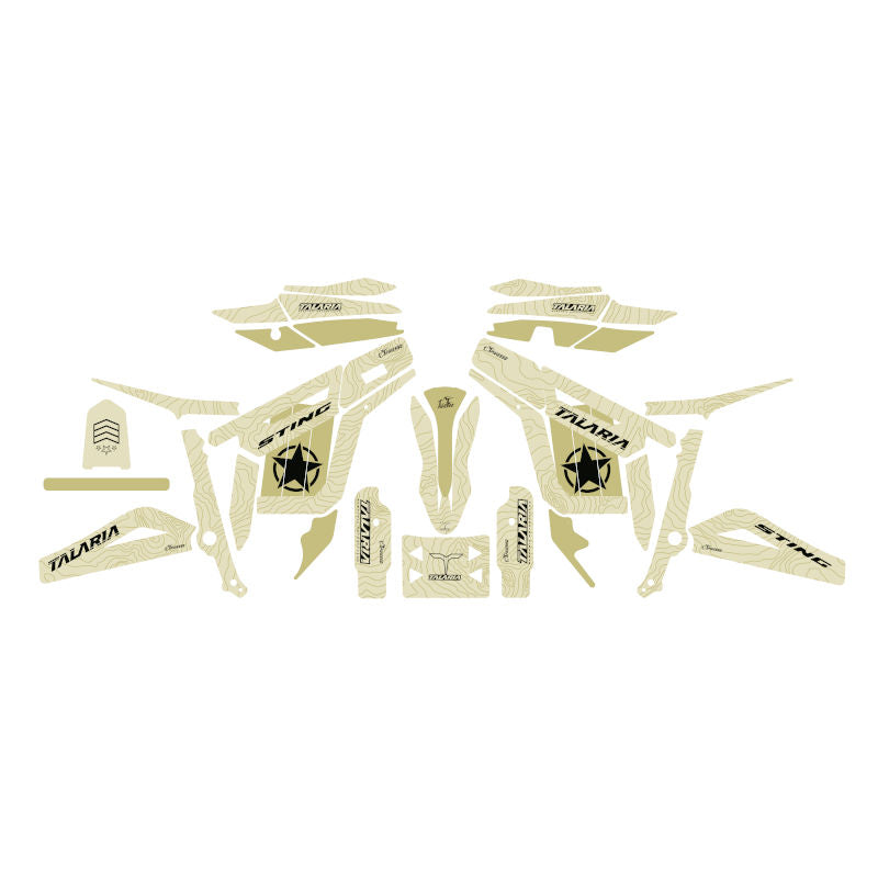 Kit adesivi Talaria Sting - Army beige - VOLAR SPORT