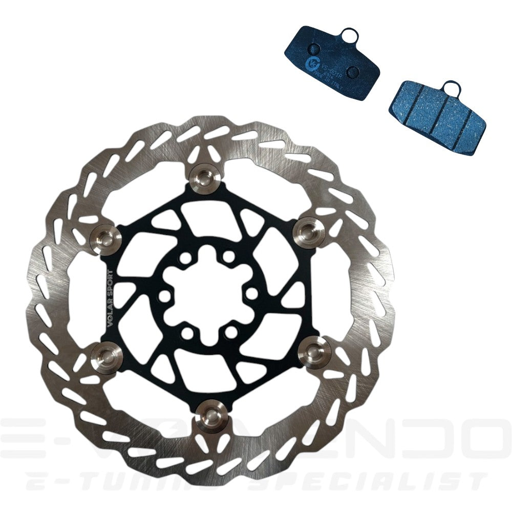 (TALARIA) Disco Freno 228mm POSTERIORE RACING da 3mm  - VOLAR SPORT
