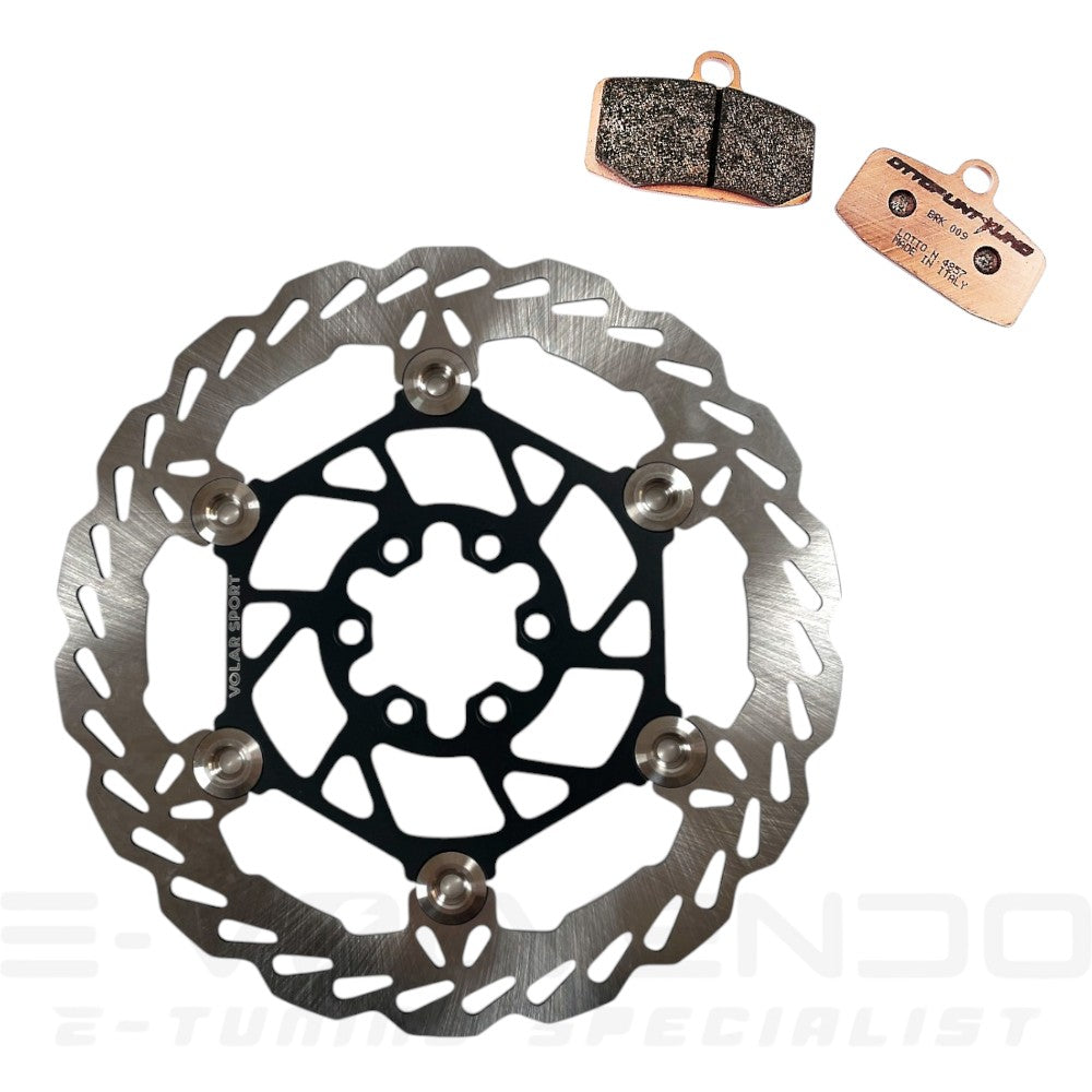 (TALARIA) Disco Freno 228mm POSTERIORE RACING da 3mm  - VOLAR SPORT