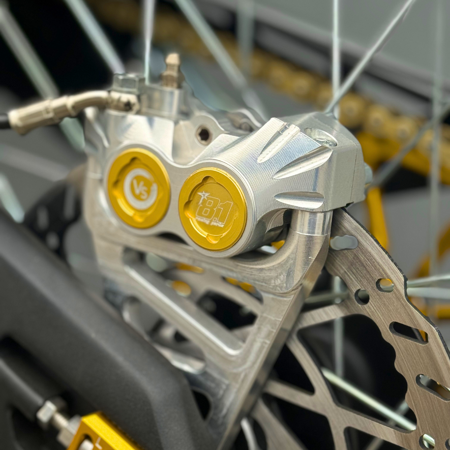 (TALARIA) SET FRONT/REAR Racing Brake System 4 Pistons - VOLAR SPORT