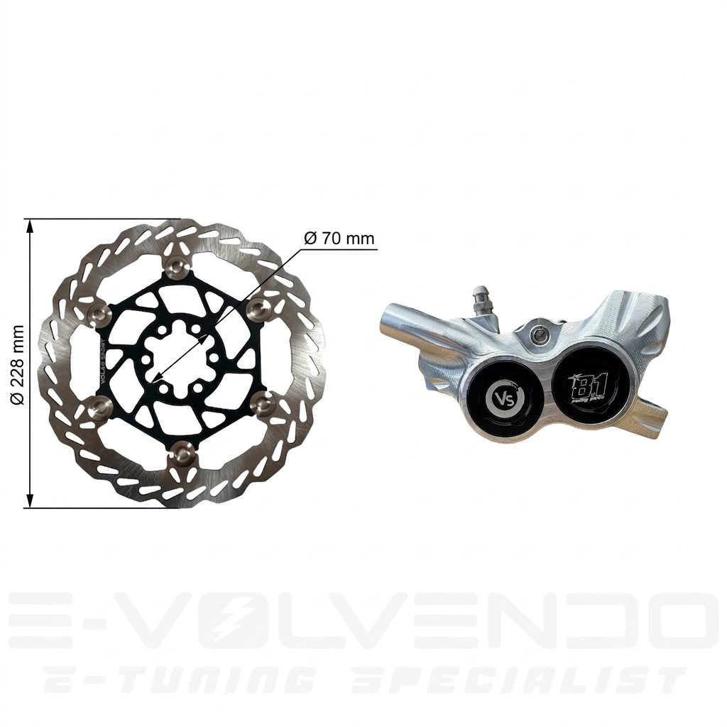 (TL5500 MX5) Racing Brake System Set - VOLAR SPORT