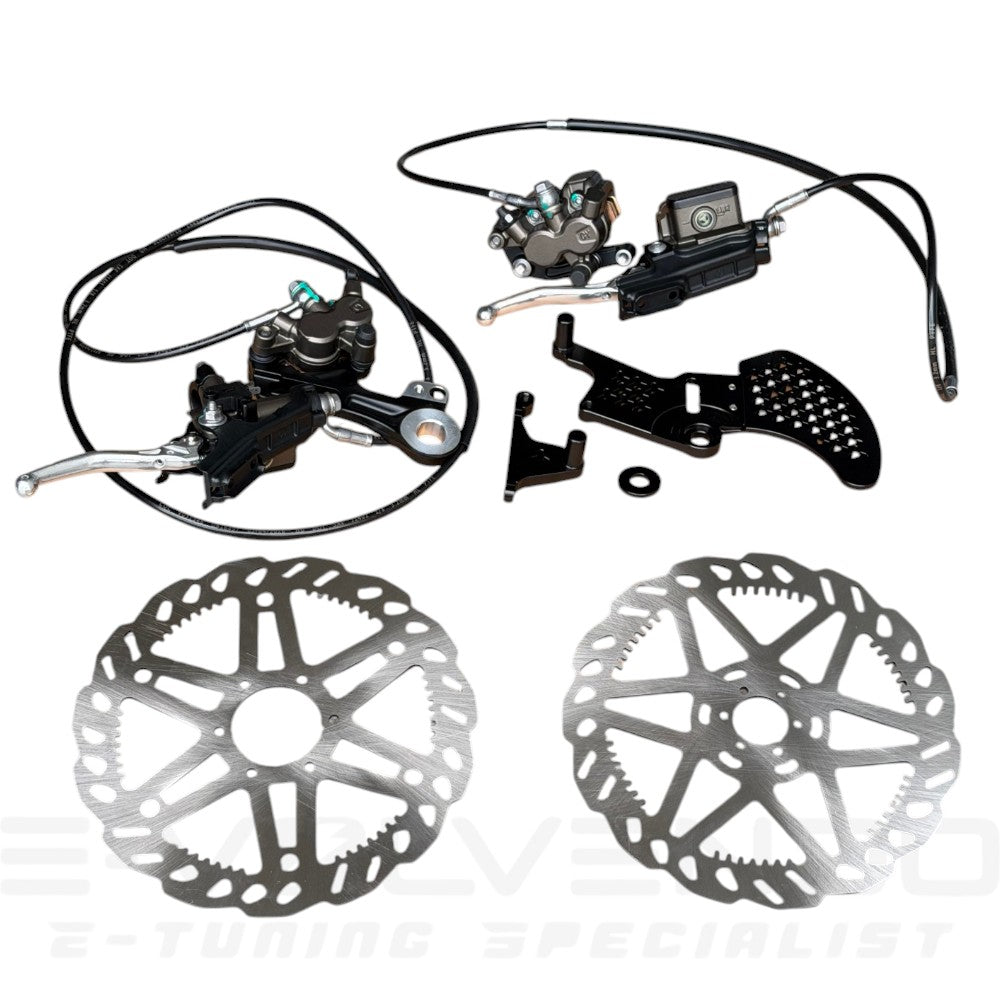 Upgraded braking system derived from ULTRA-BEE (Talaria/Surron)