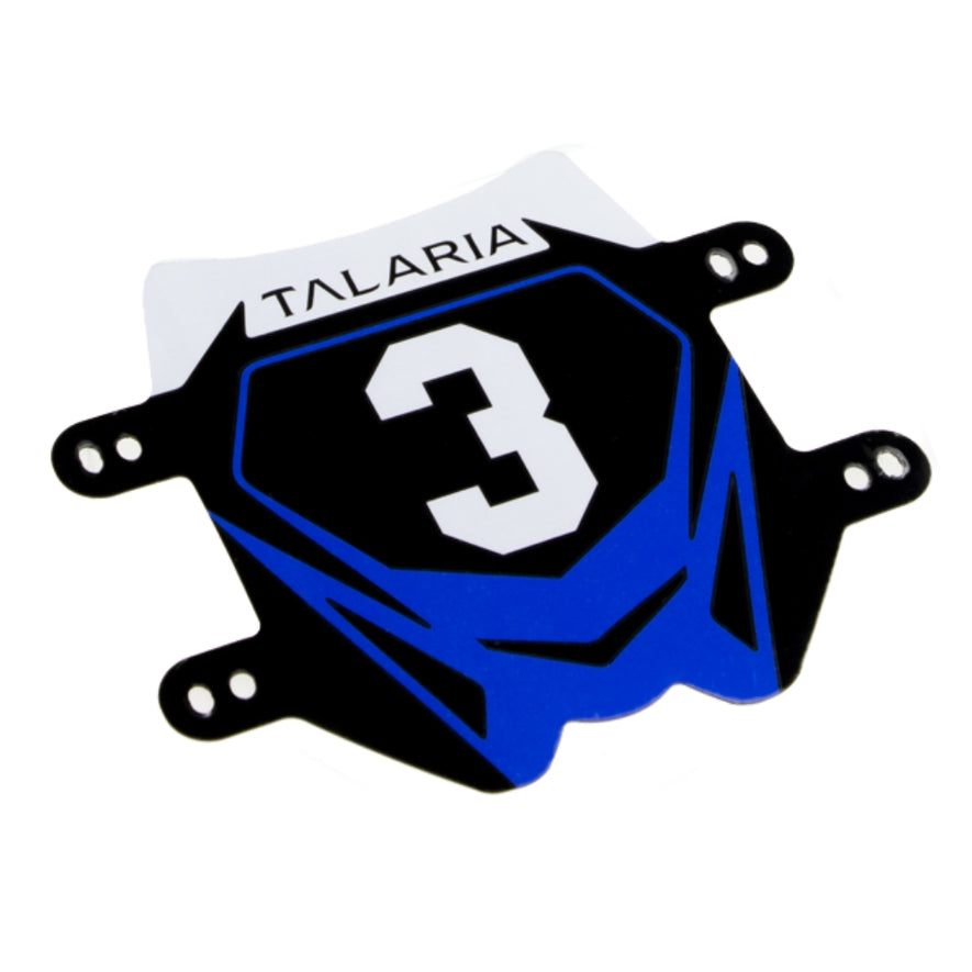 Plaque porte-numéro TALARIA STING