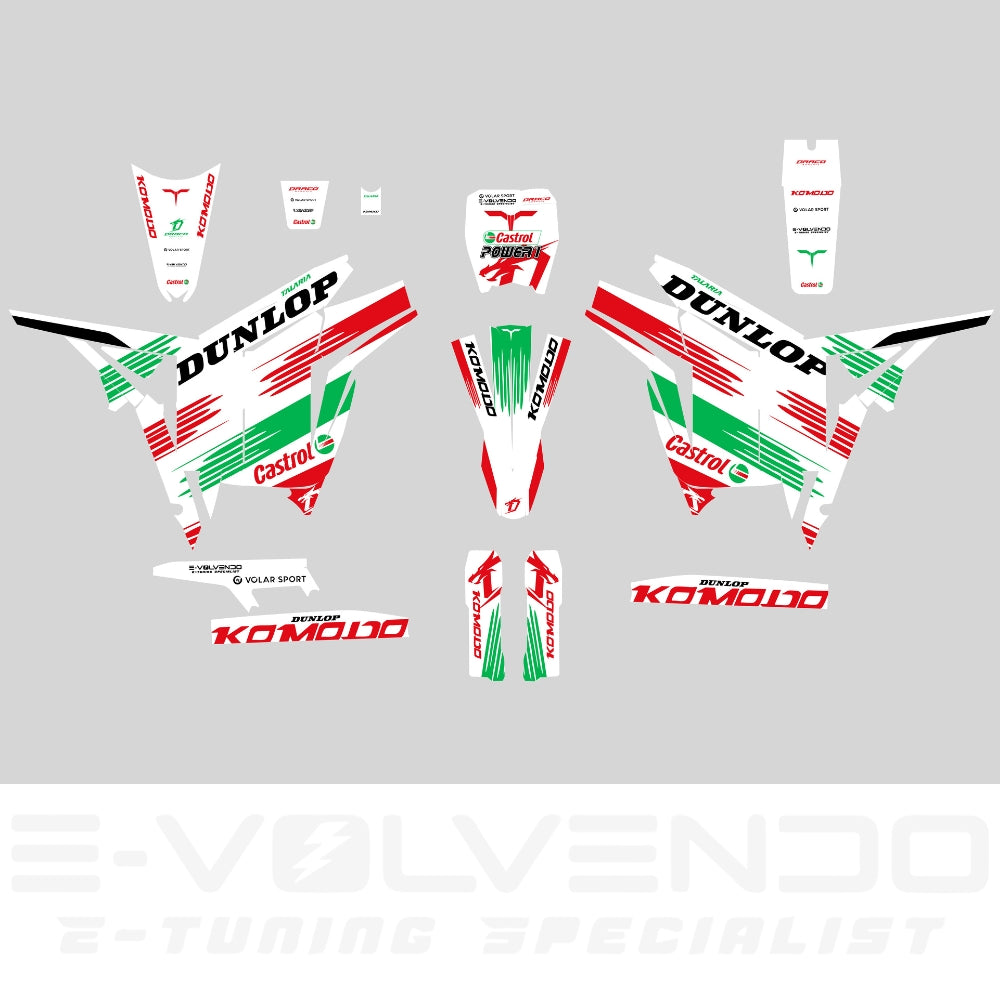 Kit adesivi Talaria Komodo CA Style