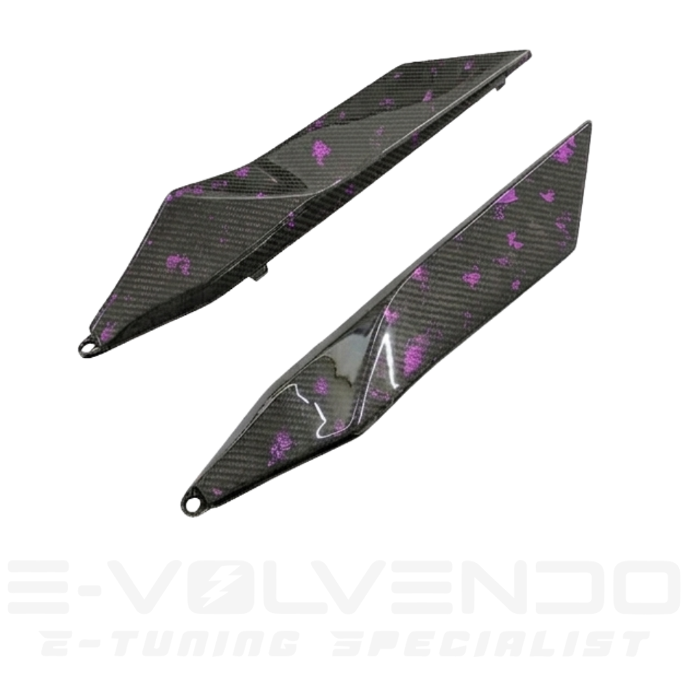 Kit plastiques TALARIA KOMODO - CARBONE