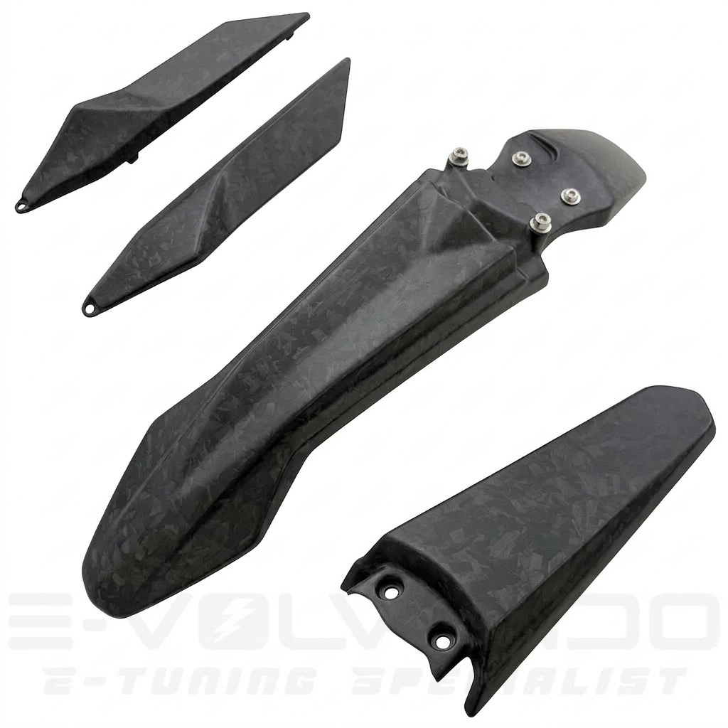 Kit plastiques TALARIA KOMODO - CARBONE
