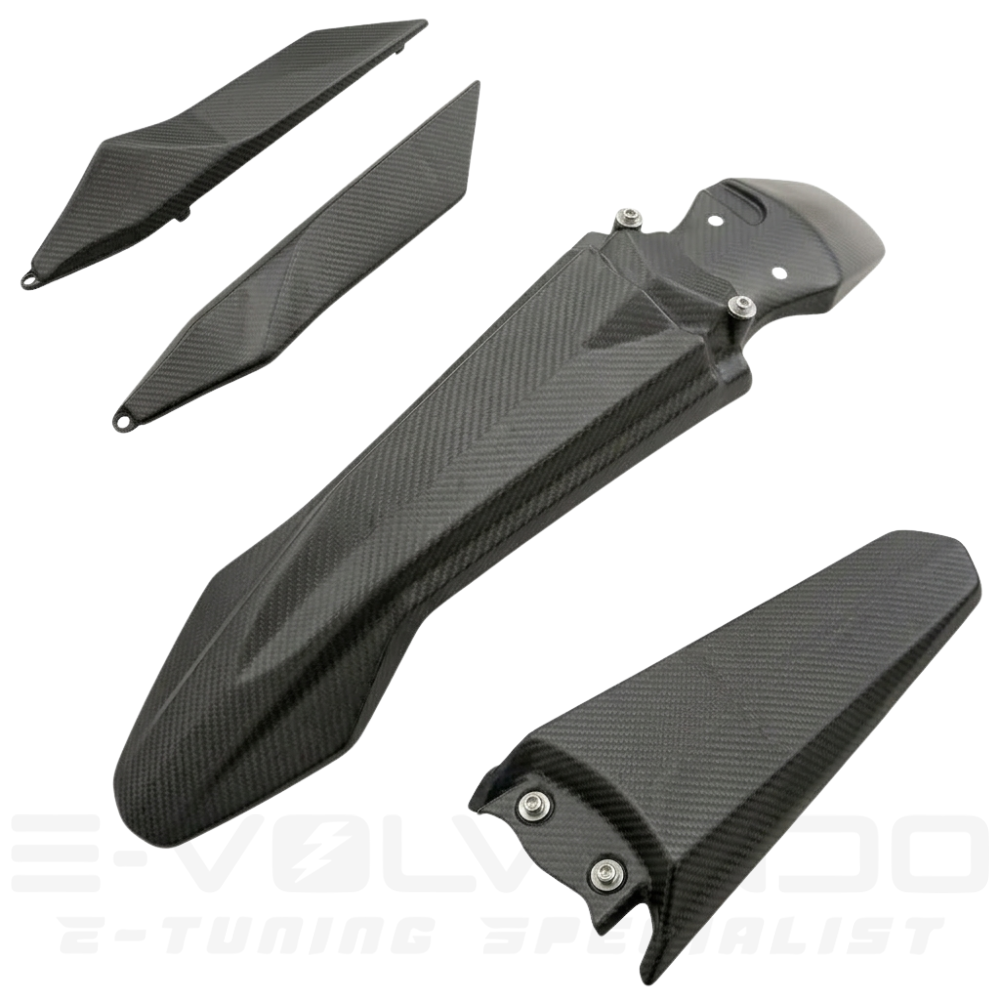 Kit plastiques TALARIA KOMODO - CARBONE