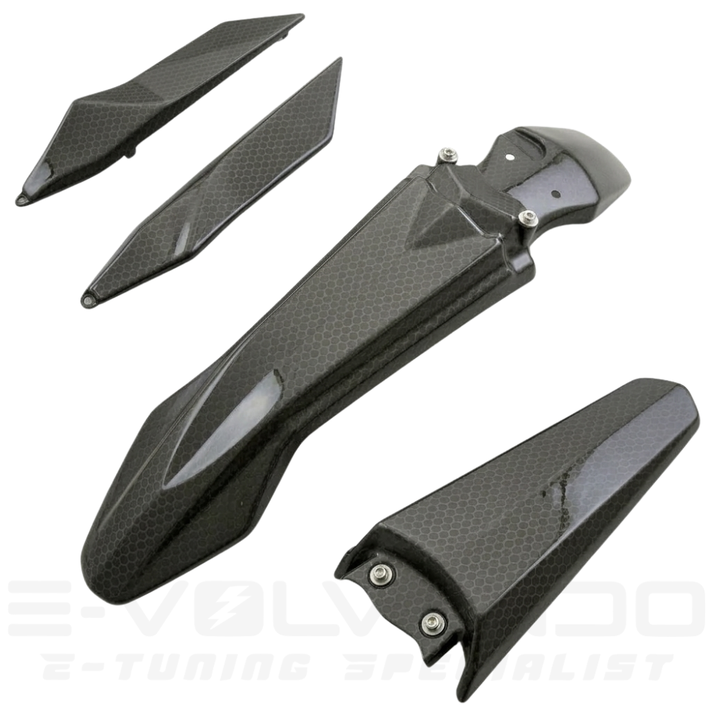 Kit plastiques TALARIA KOMODO - CARBONE