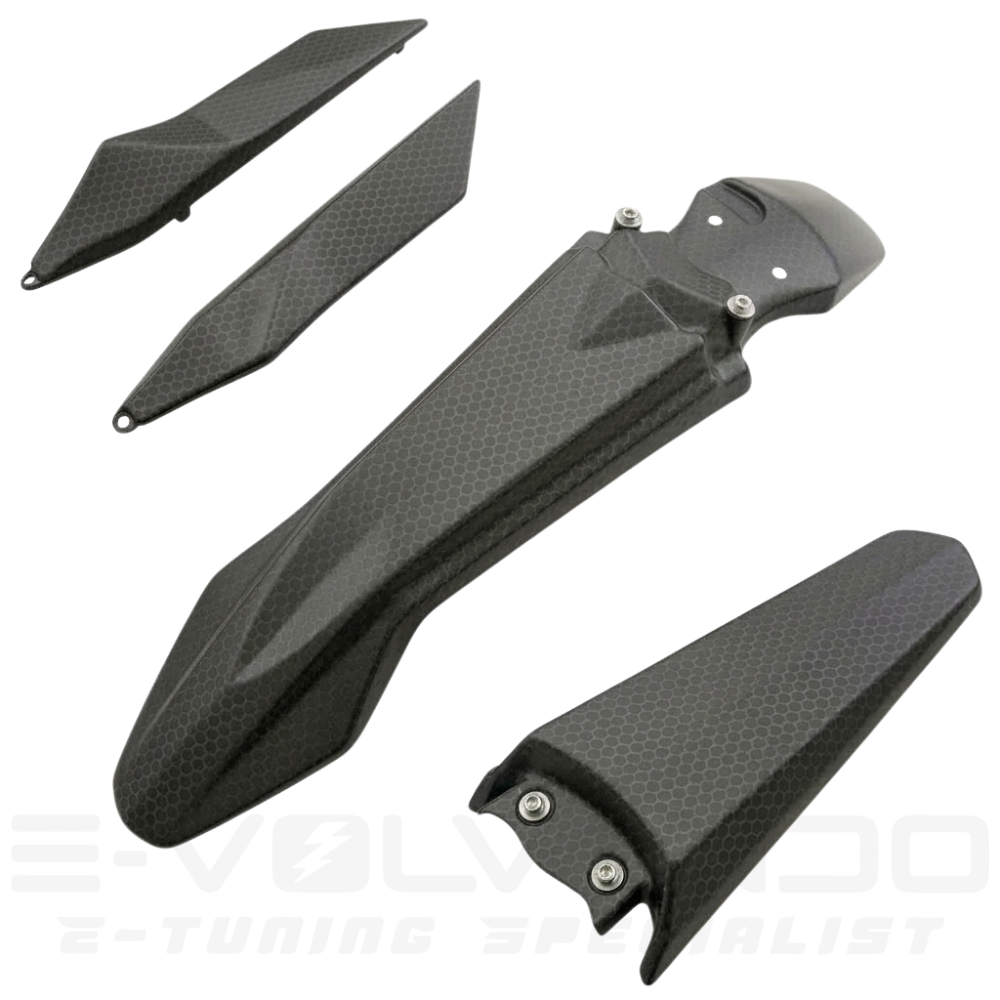 Kit plastiques TALARIA KOMODO - CARBONE