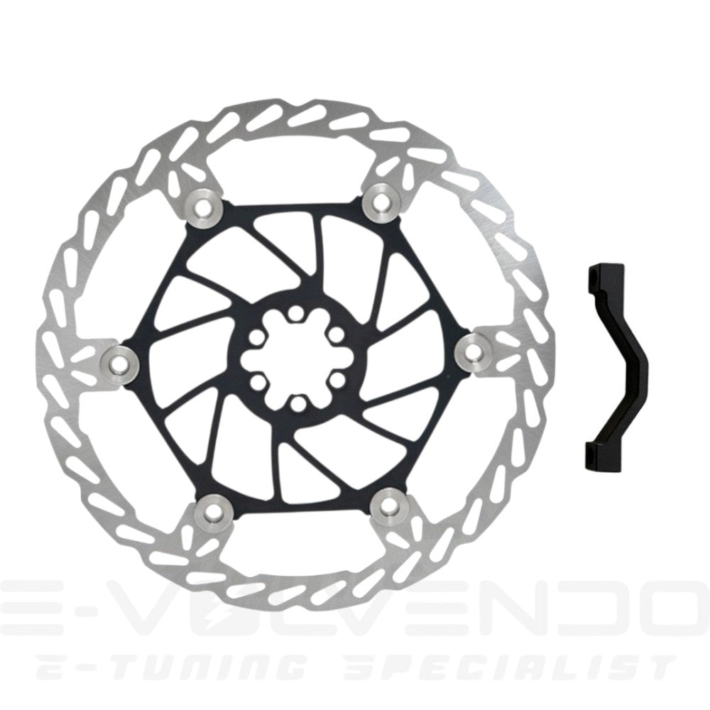 Floating oversize rear brake disc 220 mm for SUR-RON