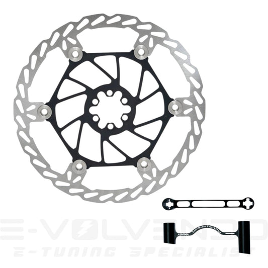 (TALARIA MX3-MX4) Disco Freno POSTERIORE Flottante Maggiorato 250mm per TALARIA - VOLAR SPORT
