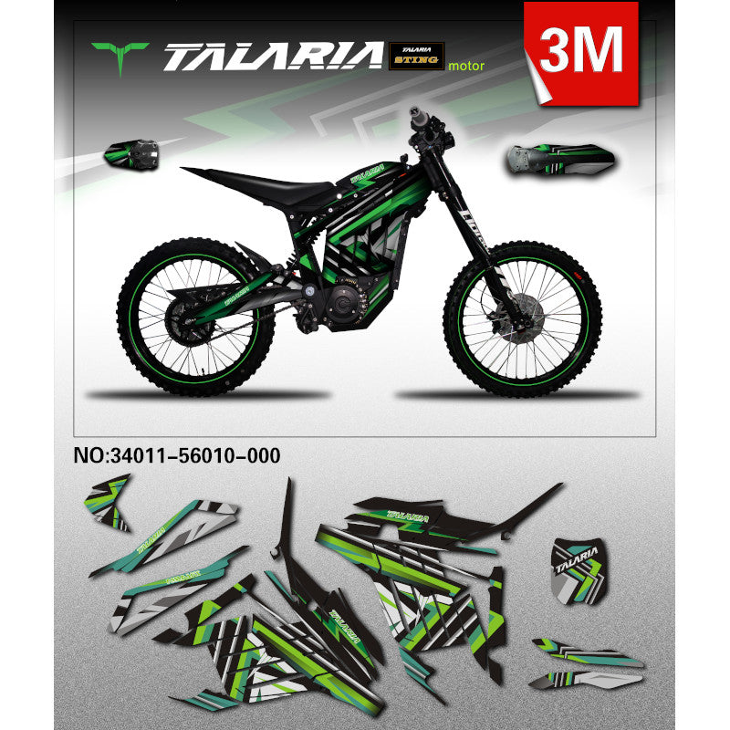Talaria Sting Sticker Kit - Neo Green