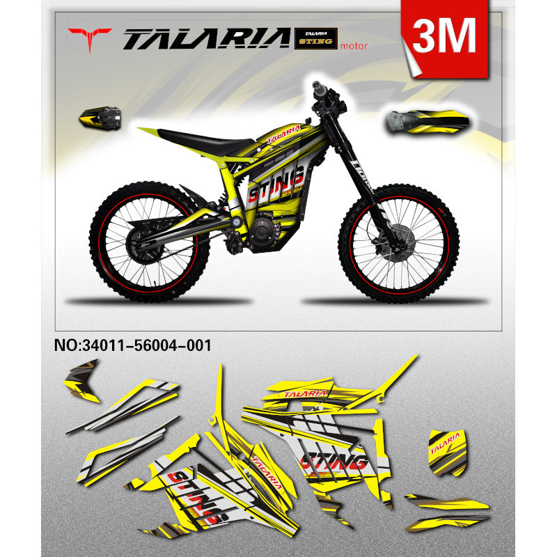 Talaria Sting sticker kit - Yellow